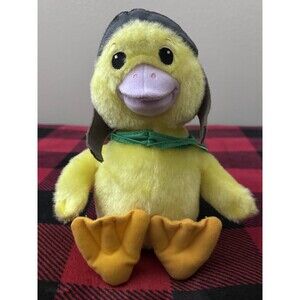 2008 Mattel Fisher-Price Ming Ming the Duck Wonder Pets Plush 9.5" Stuffed Toy
